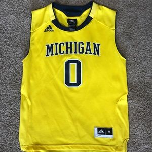 Youth Adidas Michigan Basketball Jersey